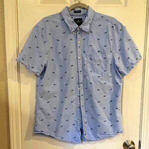 American Eagle men's button up shirt; Good condition; sz. LARGE